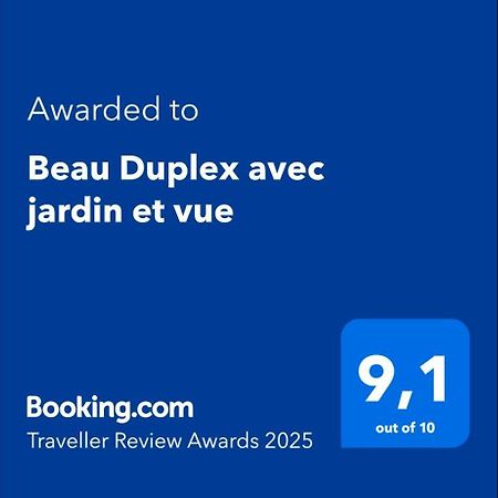Beau Duplex Avec Jardin Et Vue Apartman Lyon Kültér fotó