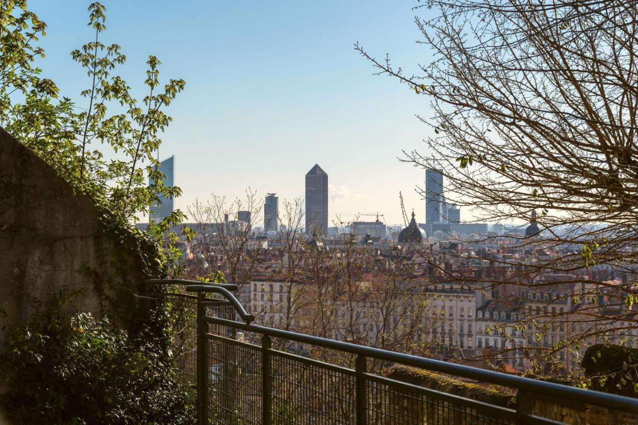 Beau Duplex Avec Jardin Et Vue Apartman Lyon Kültér fotó