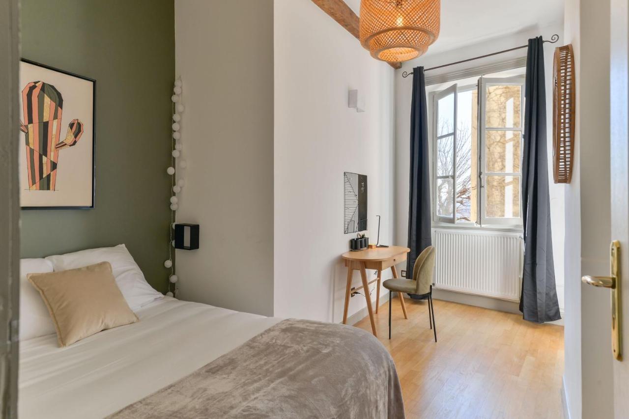 Beau Duplex Avec Jardin Et Vue Apartman Lyon Kültér fotó
