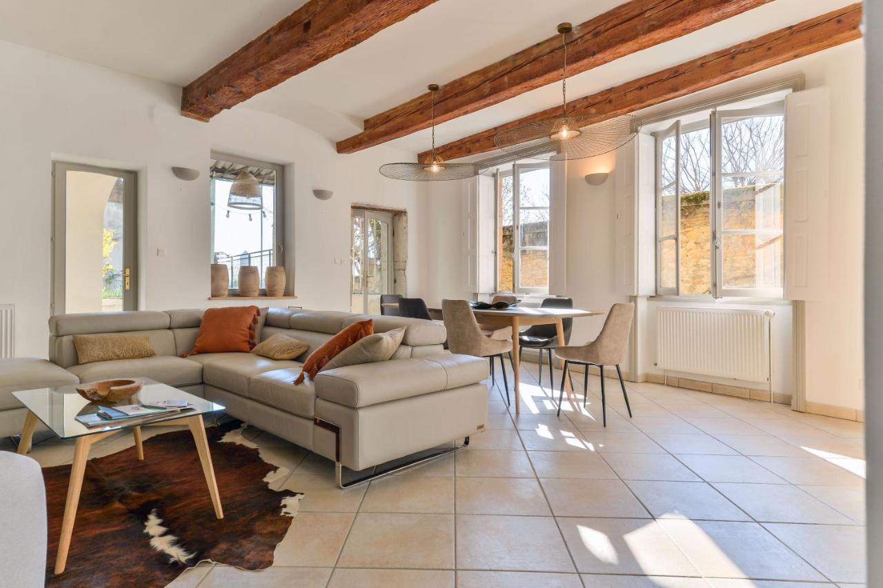 Beau Duplex Avec Jardin Et Vue Apartman Lyon Kültér fotó