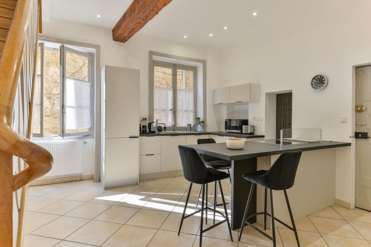 Beau Duplex Avec Jardin Et Vue Apartman Lyon Kültér fotó